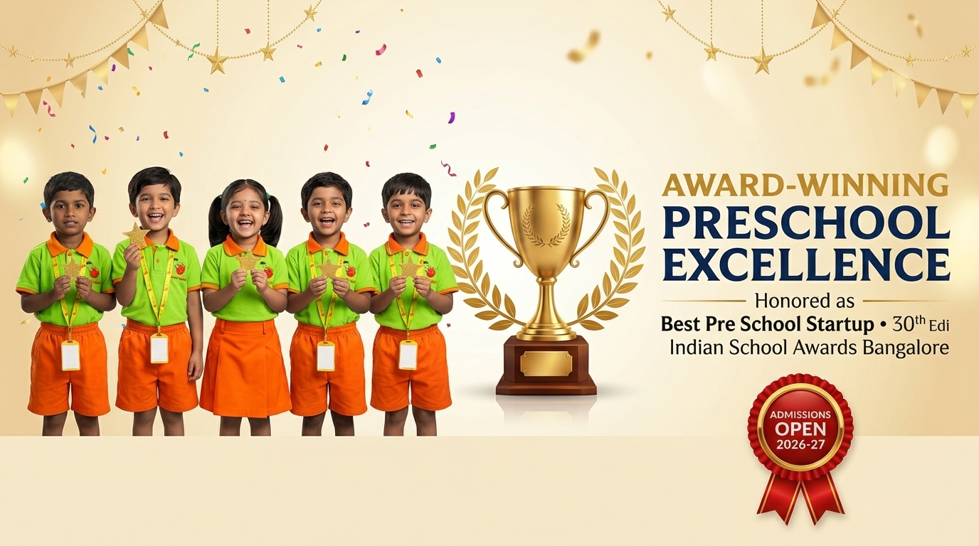 Appy Kidz Award-Winning Preschool Indian School Awards Bangalore Banner